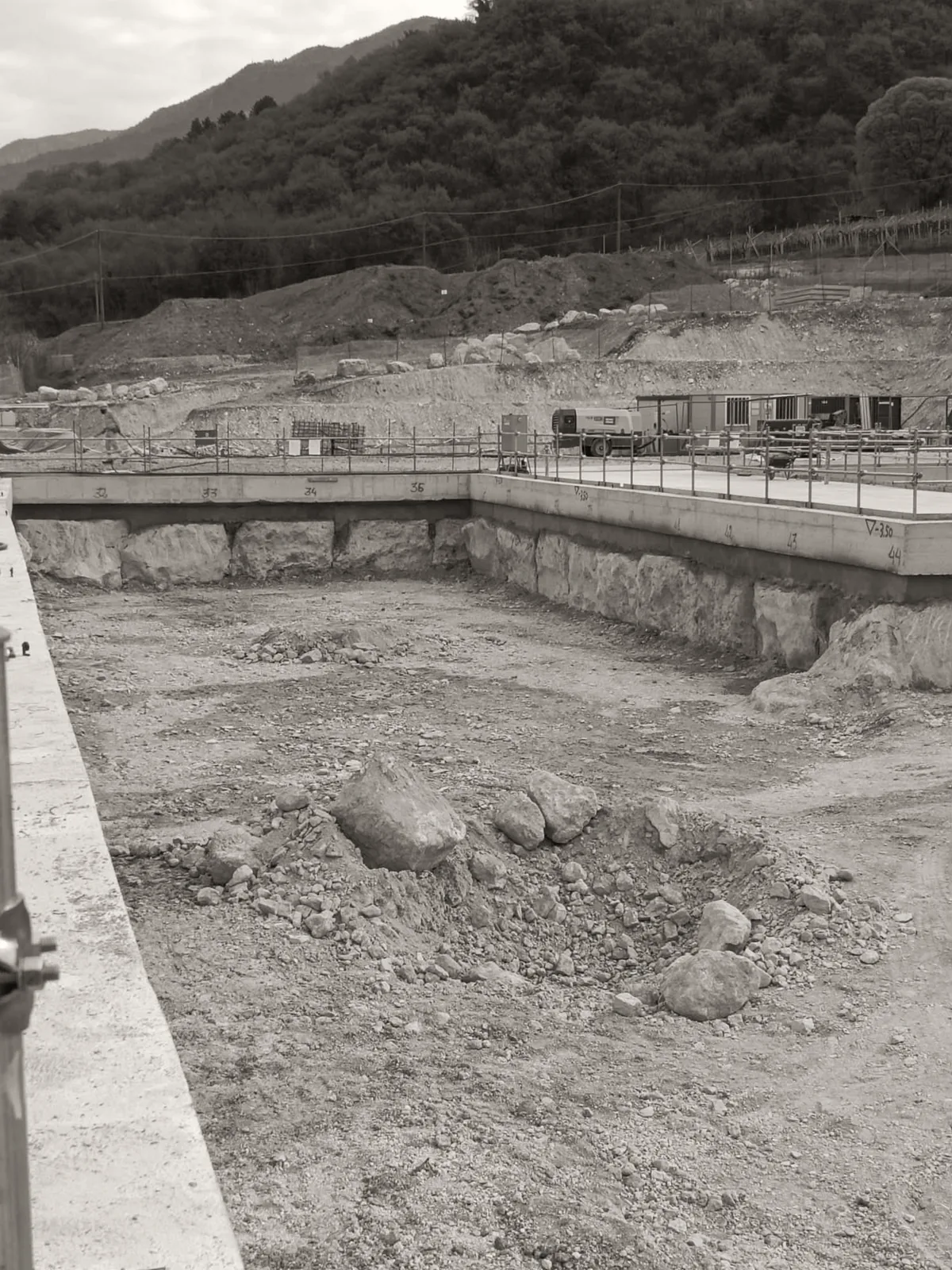 Fouilles de chantier sur le quadruplement Fortezza–Vérone