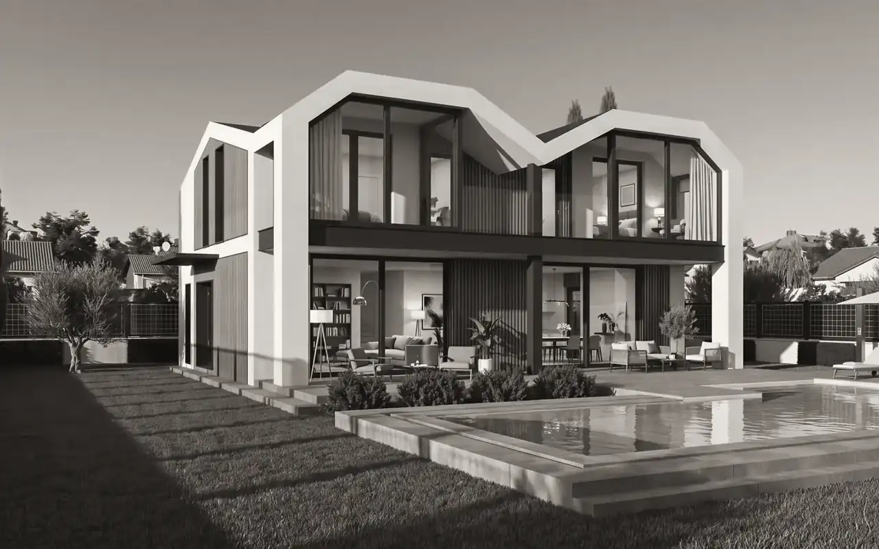 Regeneration of a single-family home