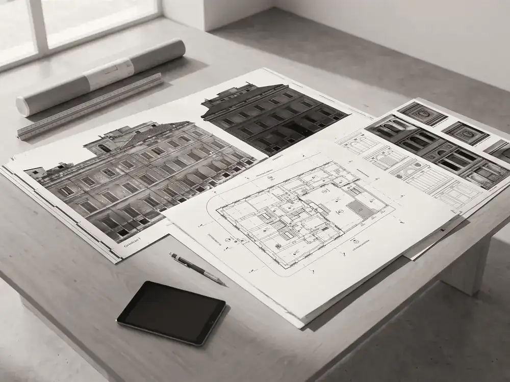 Survey delivery drawings